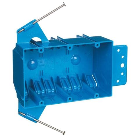 3 gang plastic electrical box 2 inch deep|convenience outlet 3 gang.